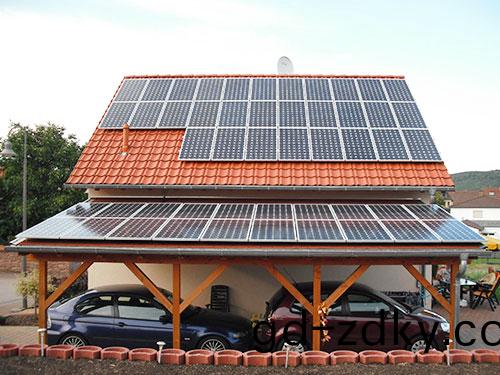 分佈式太陽能光(guang)伏電站(zhan)係統