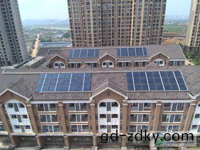 長沙市一中雨蘤新華都學校太陽能空氣能熱水工程