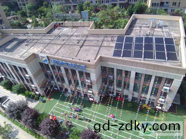 鑫遠尚璽紅(hong)黃藍RYB幼兒園太陽能熱(re)水係統項(xiang)目