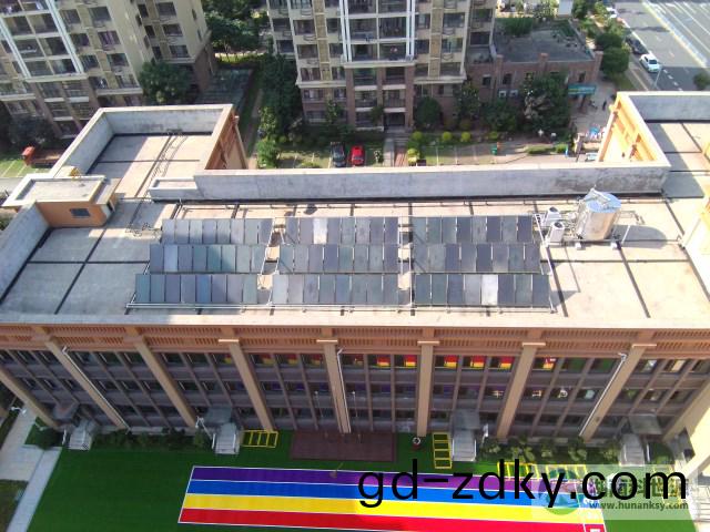 鑫遠·湘府文苑幼兒園太陽能熱(re)水係統工(gong)程