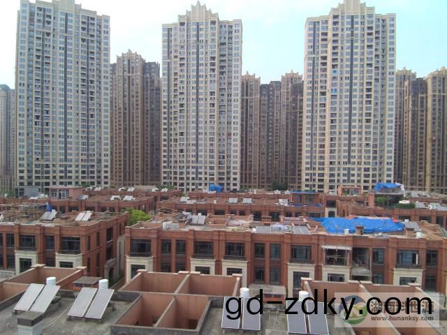 長沙中(zhong)海國際社區彆墅部分太陽能熱水工程項目