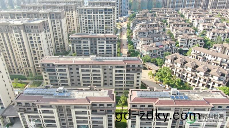 長沙大唐印象(xiang).禦府(fu)及幼兒園項目(mu)太陽能熱水工程