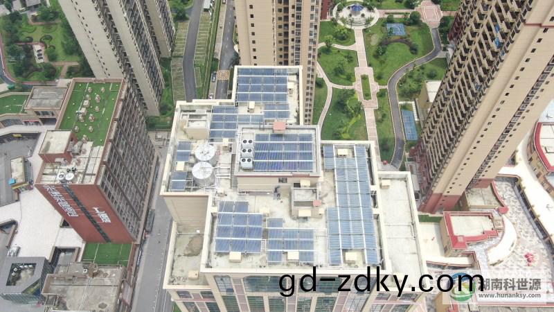 富興學府名邸項(xiang)目一期太陽能熱水係統工(gong)程