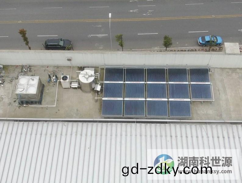 中建璟咊城小學(xue)太陽能熱水係統