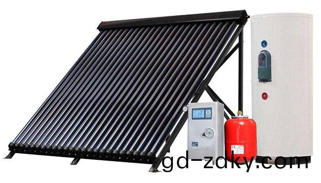 分體承壓強製循環式太(tai)陽能(neng)熱水係(xi)統 分體承壓強製循環式太陽能(neng)熱水係統